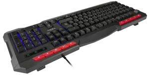 Defender - Juhtmega mänguklaviatuur Vipra GK-586