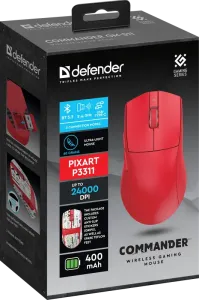 Defender - Juhtmevaba mänguhiir Commander GM-511