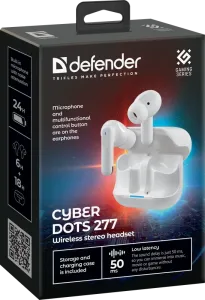 Defender - Juhtmeta kõrvaklappid mikrofoniga CyberDots 277