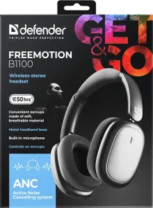Defender - Juhtmeta kõrvaklappid mikrofoniga FreeMotion В1100