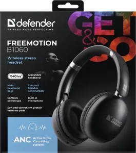 Defender - Juhtmeta kõrvaklappid mikrofoniga FreeMotion В1060