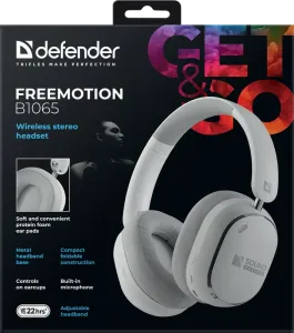 Defender - Juhtmeta kõrvaklappid mikrofoniga FreeMotion В1065,