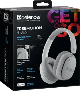 Defender - Juhtmeta kõrvaklappid mikrofoniga FreeMotion В1065,