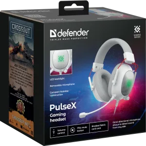 Defender - Pistikuga mängukõrvaklappid mikrofoniga PulseX