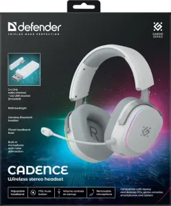 Defender - Juhtmeta kõrvaklappid mikrofoniga Cadence