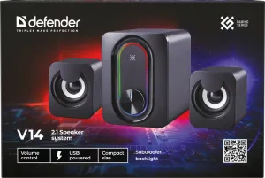 Defender - Akustikaline 2.1 süsteem V14