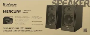 Defender - Akustikaline 2.0 süsteem Mercury