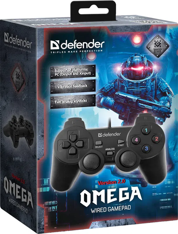 Defender - Juhtmega mängupult Omega