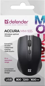 Defender - Optiline juhtmeta hiir Accura MM-935