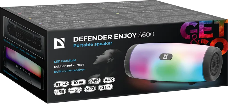 Defender - Portatiivne akustiline süsteem Enjoy S600