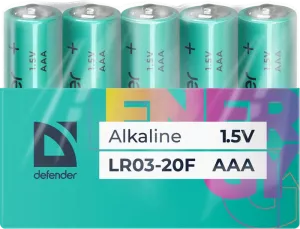 Defender - Alkaline patarei LR03-20F