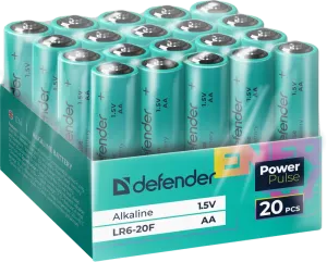Defender - Alkaline patarei LR6-20F