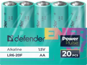 Defender - Alkaline patarei LR6-20F