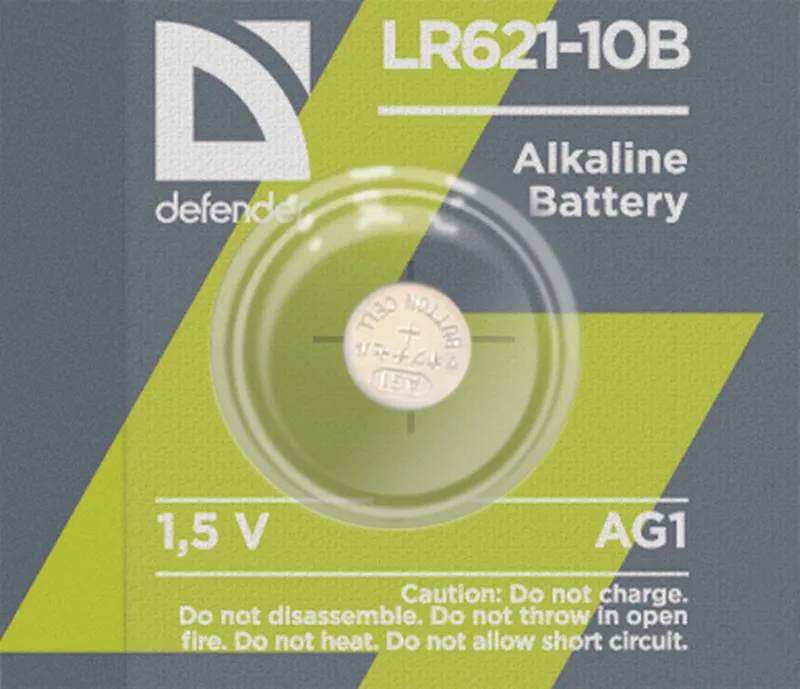 Defender - Alkaline patarei LR621-10B