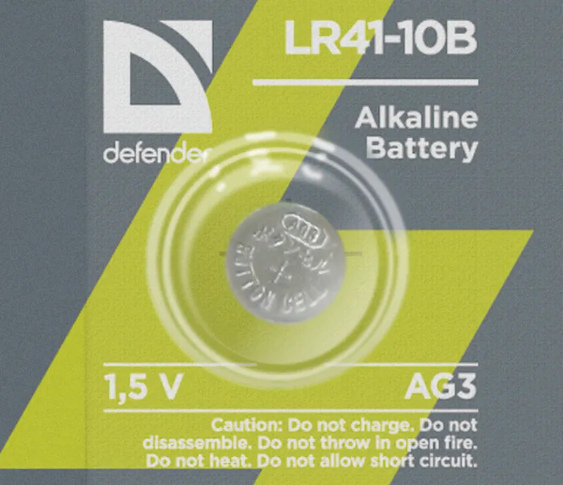 Defender - Alkaline patarei LR41-10B