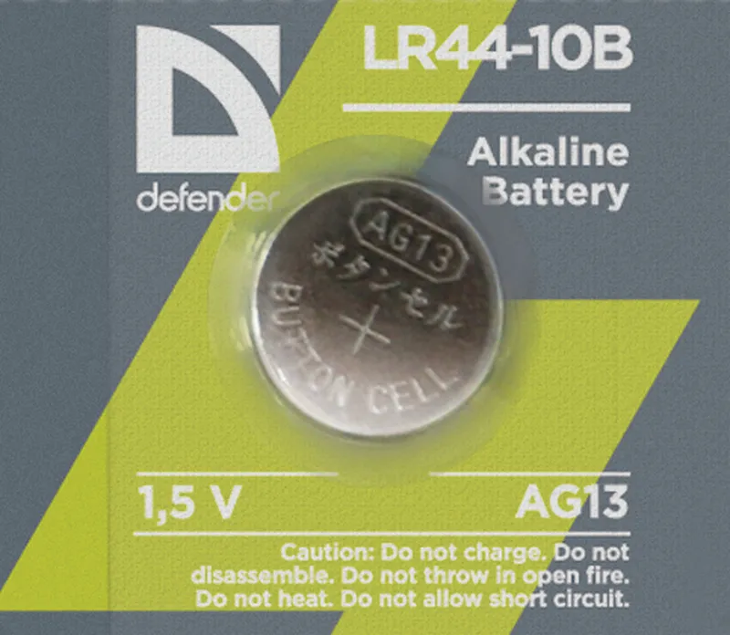 Defender - Alkaline patarei LR44-10B